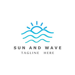 Sun Vector illustration Icon