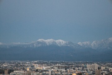富山、全景