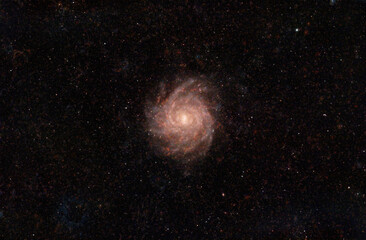 Obraz na płótnie Canvas C5 - IC342 - an intermediate spiral galaxy in the constellation Camelopardalis
