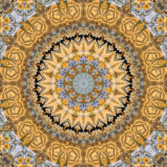 3d effect - abstract mandala graphic 