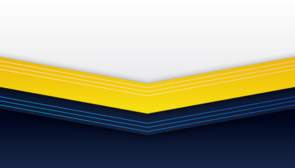 Modern dark blue and yellow abstract background