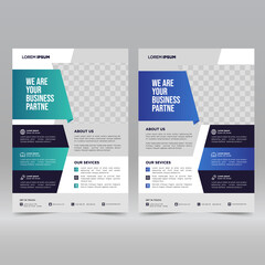 Corporate Poster, Flyer Design Template