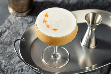 Boozy Refreshing Maple Bourbon Sour