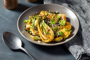 Homemade Asian Sauteed Soy Baby Bok Choy