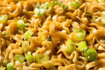 Homemade Asian Soy Scallion Noodles