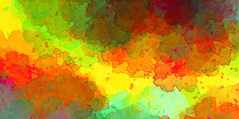 Abstract colorful painting for texture background. Splash acrylic coral painter.