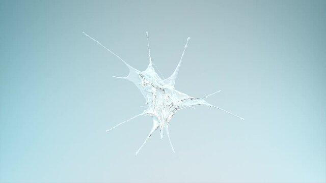 Splashed water, High resolution for element. slow motion.
