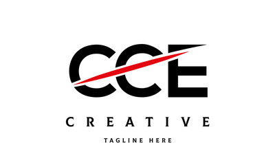 CCE creative three latter logo