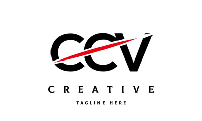 CCV creative three latter logo