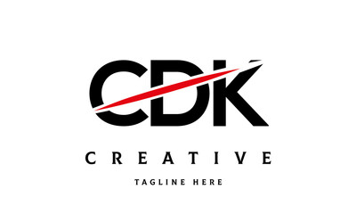 CDK creative three latter logo