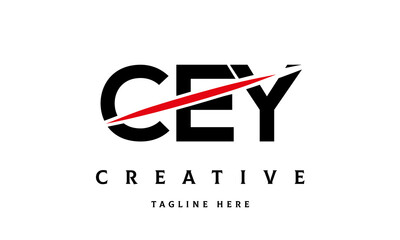 CEY creative three latter logo
