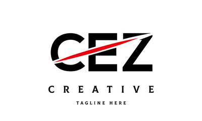 CEZ creative three latter logo