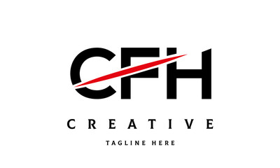 CFH creative three latter logo
