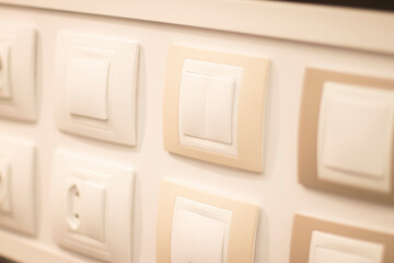 Store socket switch display
