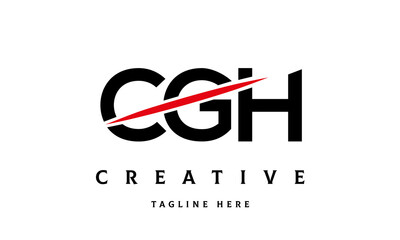 CGH creative three latter logo