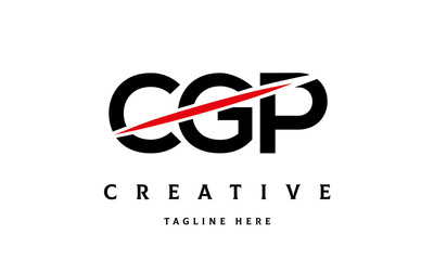 CGP creative three latter logo