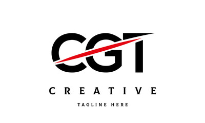CGT creative three latter logo