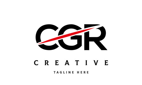 CGR creative three latter logo