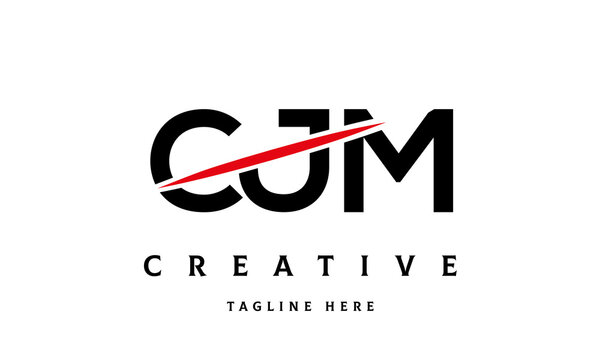 CJM creative three latter logo