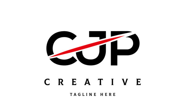CJP creative three latter logo