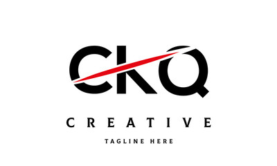 CKQ creative three latter logo