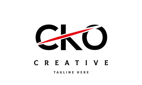 CKO creative three latter logo