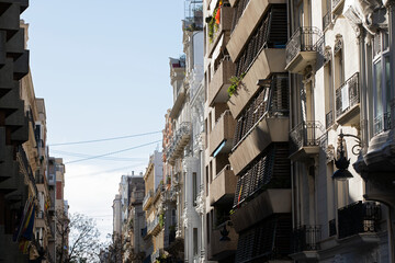 Fototapeta na wymiar Apartments in valencia