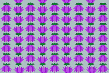 seamless pattern with flowers