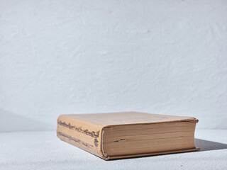 Fototapeta premium Brown book on the table