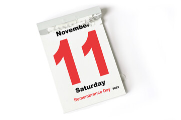 11 November 2023 Remembrance Day