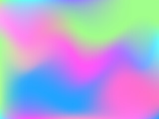 Holographic background. Bright smooth mesh blurred futuristic pattern