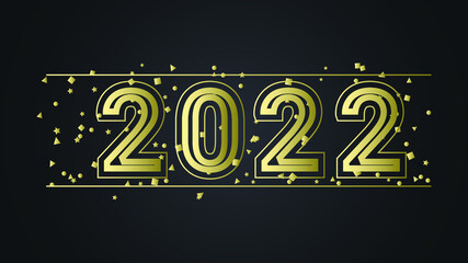 2022 new year background for your design. vector background you can scale to large size