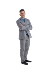 Business man with crossed arms