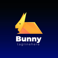 Bunny Modern Logo Design