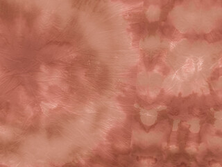 Cream Dirty Shibori Dyeing. Grunge Style Design.