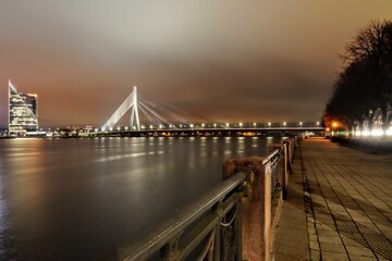 view of the bridge