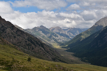 landscape with mountains
