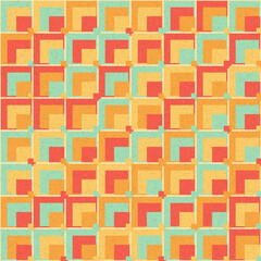 Abstract Geometric Pattern generative computational art illustration