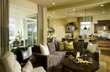 modern kitchen interior