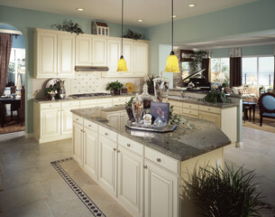 modern kitchen interior