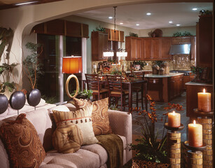 modern kitchen interior