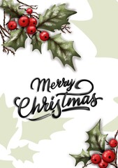 christmas greeting card