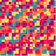 Abstract Geometric Pattern generative computational art illustration
