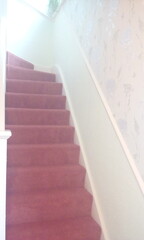 carpet staircase