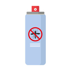 A bottle of mosquito repellent for use in advertising insect repellent