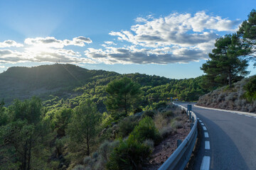 El Garbí, Serra Calderona. Montaña rocosa.