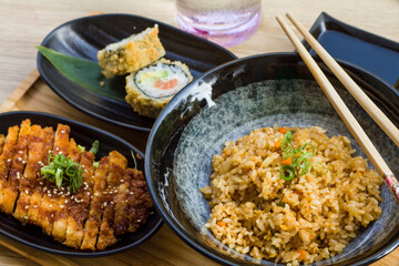 noodles with chopsticks