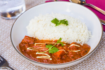 rice with pork