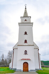 Fototapeta na wymiar Church tower cross