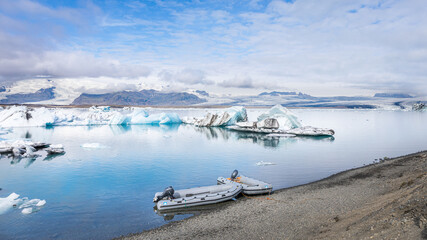 Jokulsarlon glacier lake Iceland